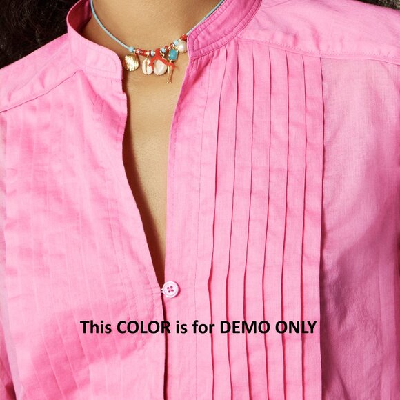 J. Crew Pintuck top in cotton voile White New With Tag - Picture 4 of 11